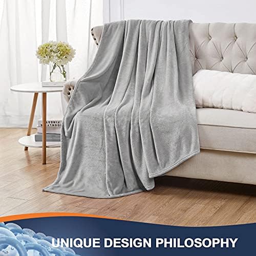Walensee Fleece Blanket Plush Throw Fuzzy Lightweight