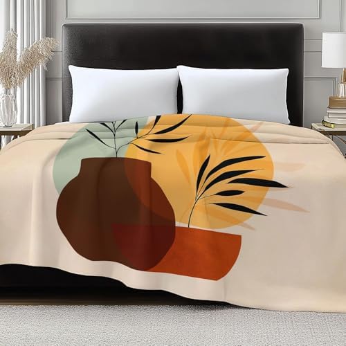 Lightweight 66 x 90 in Throw Blanket for Couch Sofa Bed, Decorative