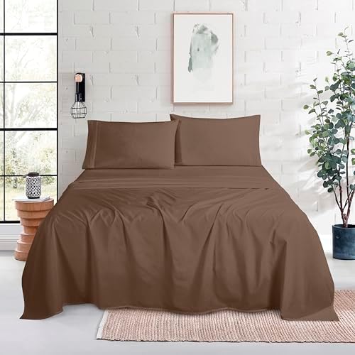 Mocassi Full Size 4-Piece Bed Sheet Set - 1800 Premium Hotel Quality