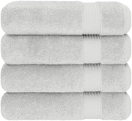Cotton Paradise 100% Cotton Turkish Towel Set, Soft Absorbent Quick