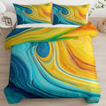 California King Duvet Cover Set Abstract Rotating Visual Experience
