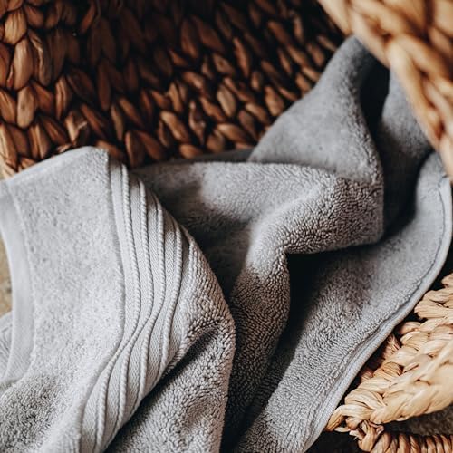 Milara Oversized Turkish Cotton Bath Sheet, Anthracite, 700 GSM, 35x70