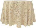 Ultimate Textile 60 x 102-Inch Oval Vintage Damask Tablecloth