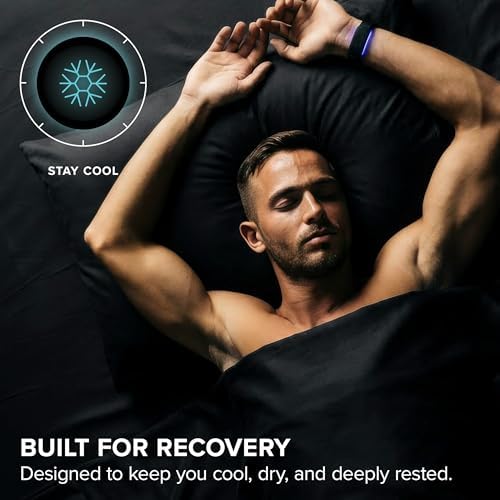 Bare Home Cooling Performance Jersey Knit Stretch Sheet Set