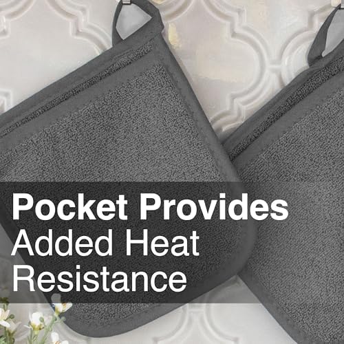 RITZ Terry Pocket Mitt & Hot Pad: Unparalleled Heat Resistant, Durable