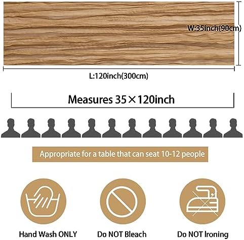 35x120 Inch Nude Cheesecloth Table Runner Neutral Boho Wedding Party