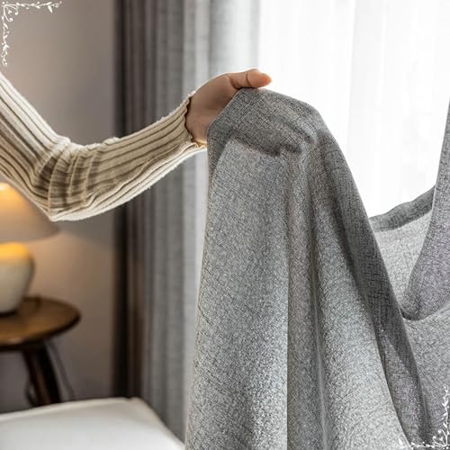 Beydodo Blackout Curtains 84 inches Long 2 Panels Set, Room Curtains