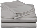 Queen Size Sheet Set - 100% Long Staple Cotton Sheets Set - Fitted