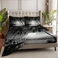 Fitted Sheet 3 Pieces Twin XL Size Sheets with Deep Pocket Fitted