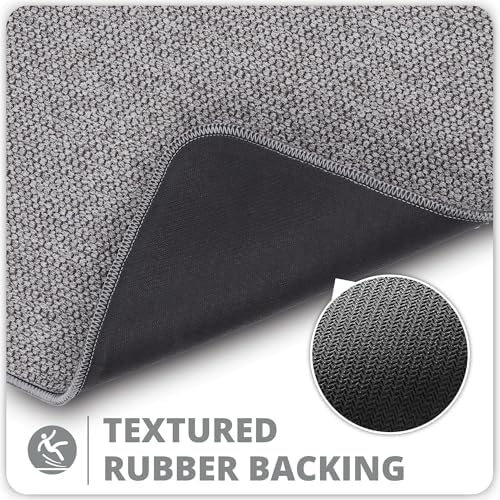 Bosap Bath Mat,Ultra Thin Bathroom Runner Rugs,Large Bath Mats for