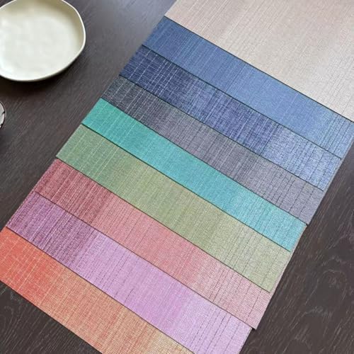 Zupro Placemats Set of 4 Woven PVC18 x12 Everyday use