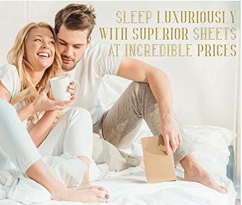 100% Egyptian Cotton Full Bed Sheet Set 4 Piece, 800 Thread Count