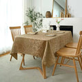 Marina Decoration Jacquard Waterproof Thick Elegant Premium Solid