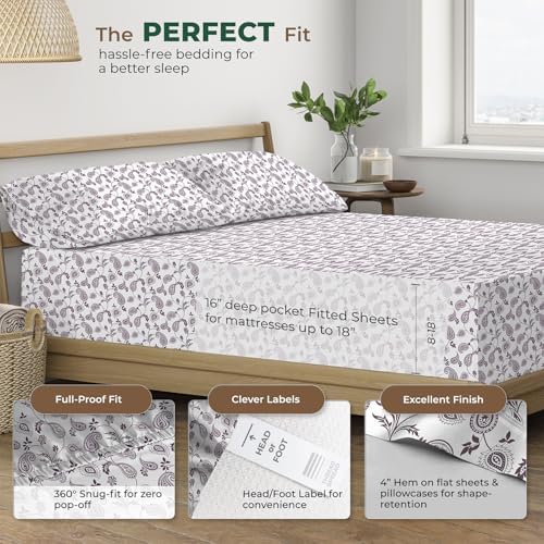 THREAD SPREAD 100% Organic Cotton Sheets Full Size - Organic Cotton
