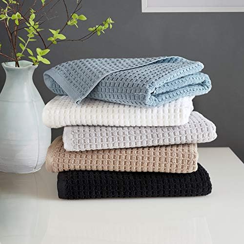 DKNY Quick Dry Bathroom Towel Set - 2 Bath Towels, 2 Hand Towels & 2
