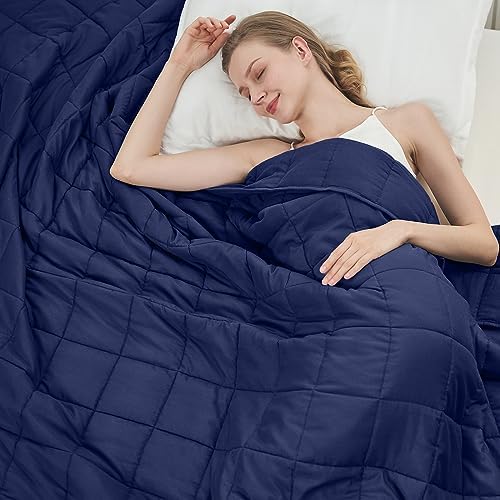 Weighted Blanket for Adults 12lbs, 48"x72", Twin Full Size Cooling