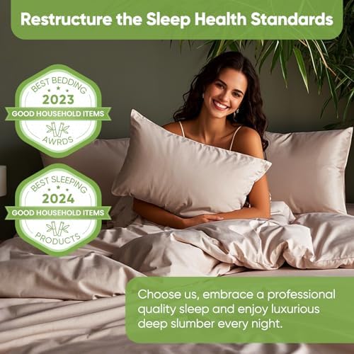 TWK Real 100% Viscose Derived from Bamboo Sheets Set King Size