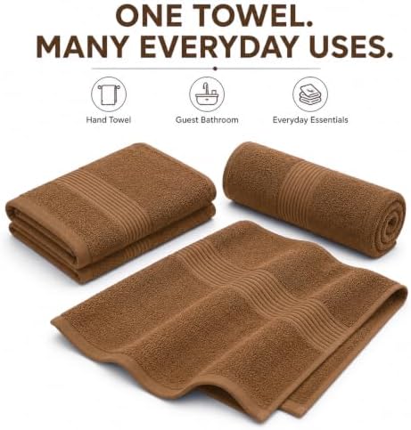 Cotton White Hand Towel, Soft and Absorbent, Multi-Purposegyms, spas