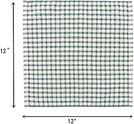 Cotton Dish Rags Dish Cloths For Washing Dishes,8Pack,11.8”x11.8”