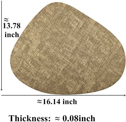 WAZAIGUR Washable Wipeable Waterproof Heat Resistant Faux Leather