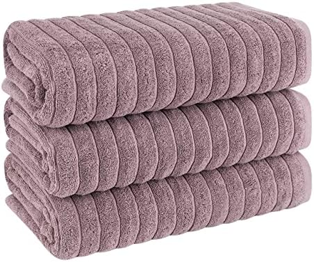 Classic Turkish Towels CTT - Luxury 3 Piece Jumbo Bath Sheets, 100%