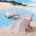 Bedsure Cooling Bamboo Blanket Bundle Cooling Pillow Cases, Cooling