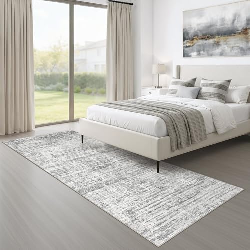 LOONGRUG Runner Rug 2x6 Machine Washable Non-Slip Kitchen Neutral Rug