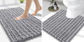 Smiry Bathroom Rugs Mat Set 2 Piece, 30X20+U-Shaped 24x20, Extra Soft