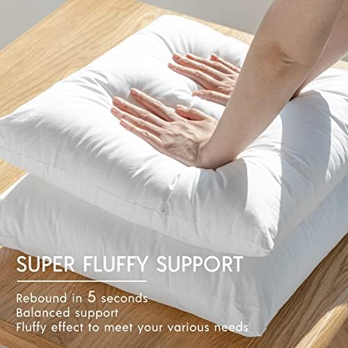 Phantoscope Outdoor Pillows Waterproof 18x18 Outdoor Pillow Inserts