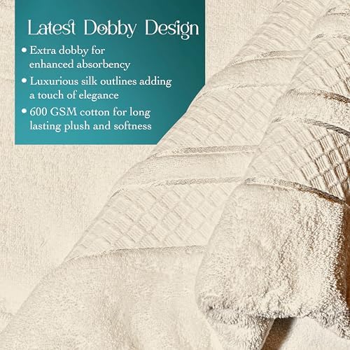Towel Set: Super Absorbent, Quick-Drying, Soft, Plush. Features