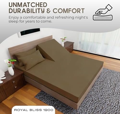 Top Split Flex Head King Size Sheet Set - Egyptian Quality Ultra-Soft