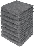 Bumble Dish Cloths (8-Pack), 100% Cotton Kitchen Towels, 12"x12"