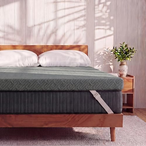 VALUXE 3 Inch Gel Memory Foam Mattress Topper Queen Size