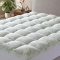 4 Inch Mattress Topper Memory Foam Cooling Bamboo Queen Size