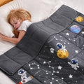 Weighted Blanket 10lbs, 40"x60", Soft Space Small Cooling Heavy