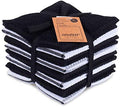 AMOUR INFINI Cotton Kitchen Dish Cloths Set of 8, 100% Terry Cotton