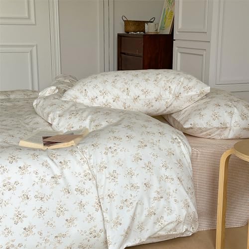 Floral Duvet Cover Queen Size Coquette Off White Queen Comforter Cover