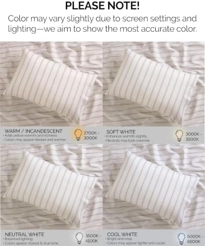 Taupe Striped Sheets Queen Size 4 Pc Patterned Bed Sheets Set Stone