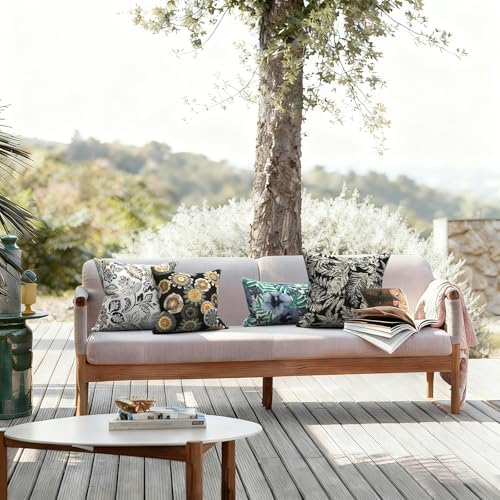 LVTXIII Outdoor Pillow Covers 20x20 Inch, 2 Pack Large Square Throw
