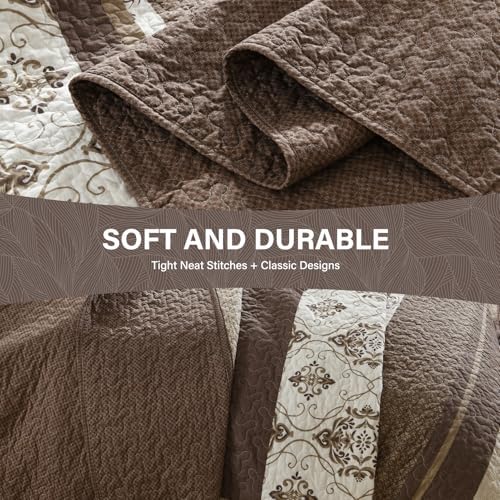 SahSahCasa 128"x120" 100% Cotton Oversized California King XL
