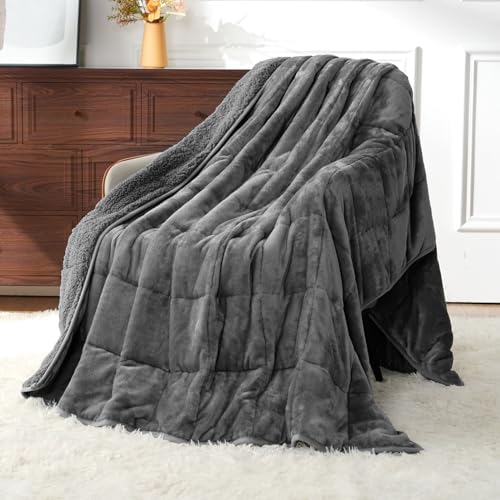 Uttermara Weighted Blankets for Adults Queen Size, 20lbs 60x80 inches