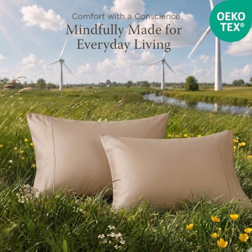 Threadmill Home Linen Standard Pillowcases - 800 Thread Count Sateen