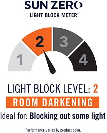 Sun Zero Barrow Energy Efficient Grommet Curtain Panel Pair