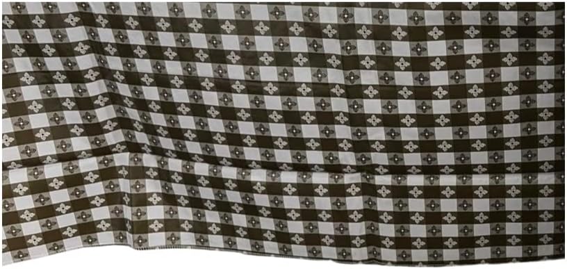 Blue Hill Rectangular Taupe/Grey Tablecloth - 52"x70" - Polyester