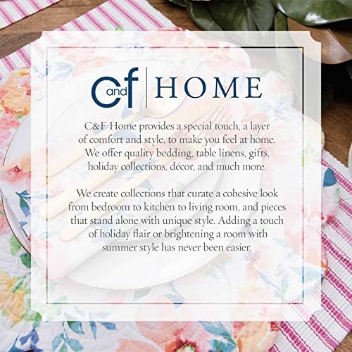 C&F Home White Queen Vintage Dyed Blanket White 90" X 92" Waffle Weave