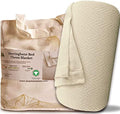 Mayfair Linen Cotton Throw Blankets for Bed Queen Size - Herringbone