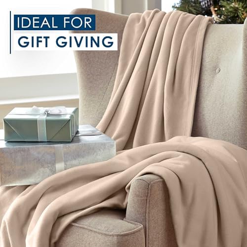 King Size Fleece Blanket | Comfy Supersoft Fleece Blanket – All-Season