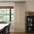 70 Inch Extra Wide Curtains 84 Inches Long Thick Linen Pinch Pleat