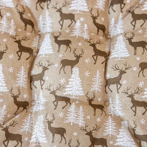 vctops Christmas U-Shaped Chair Cushions with Ties (Pattern I,16"x16")