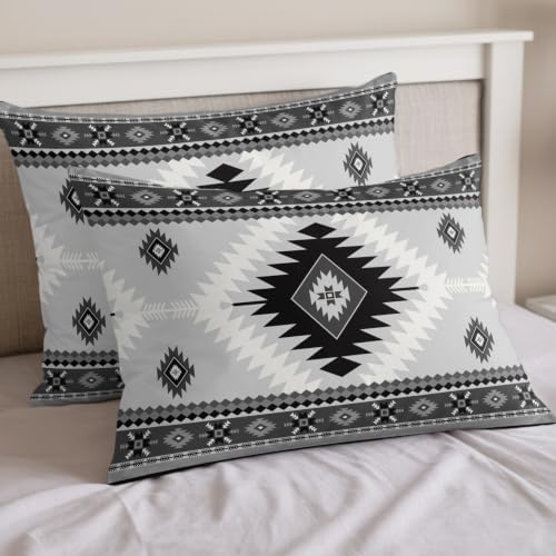 Bohemian Full Duvet Cover Set - 4 Pcs Comforter Cover Bedding Sets